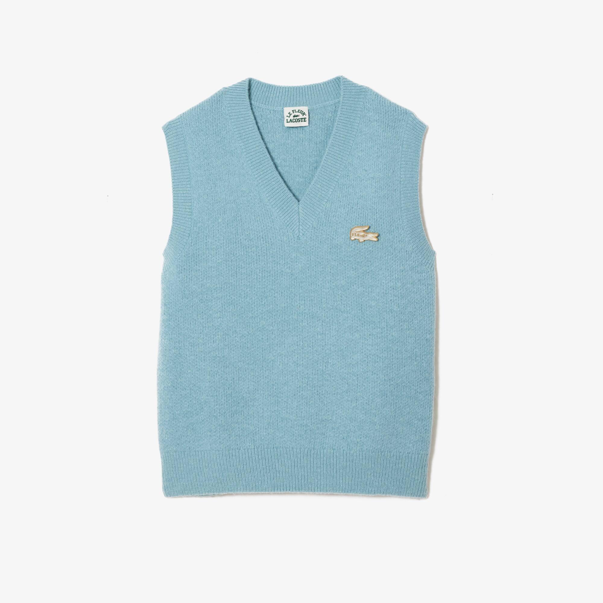 Lacoste x le FLEUR V Neck Sweater Vest Product Image