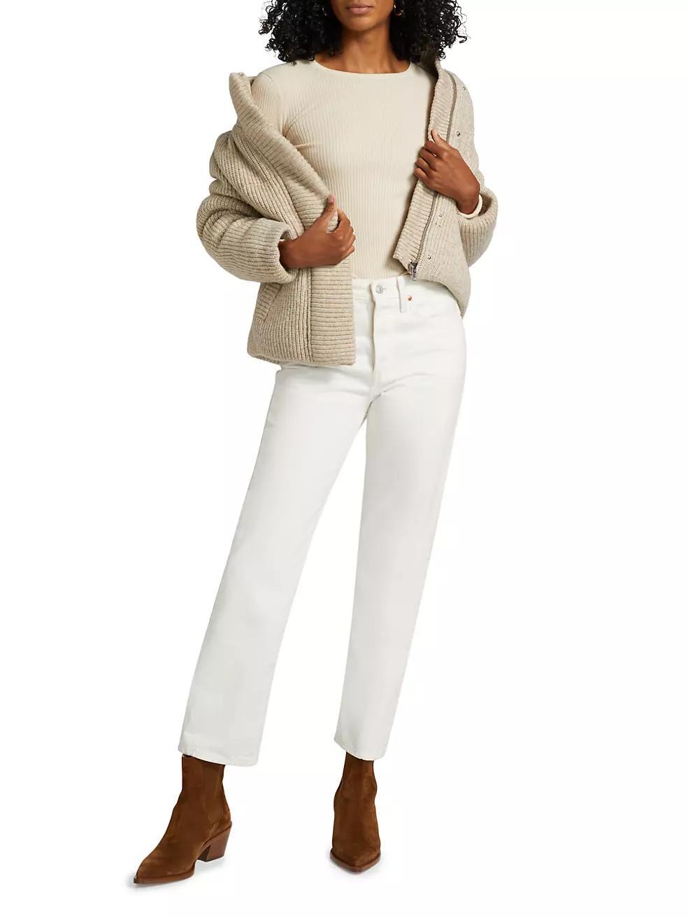 Avery Rib-Knit Jacket Product Image