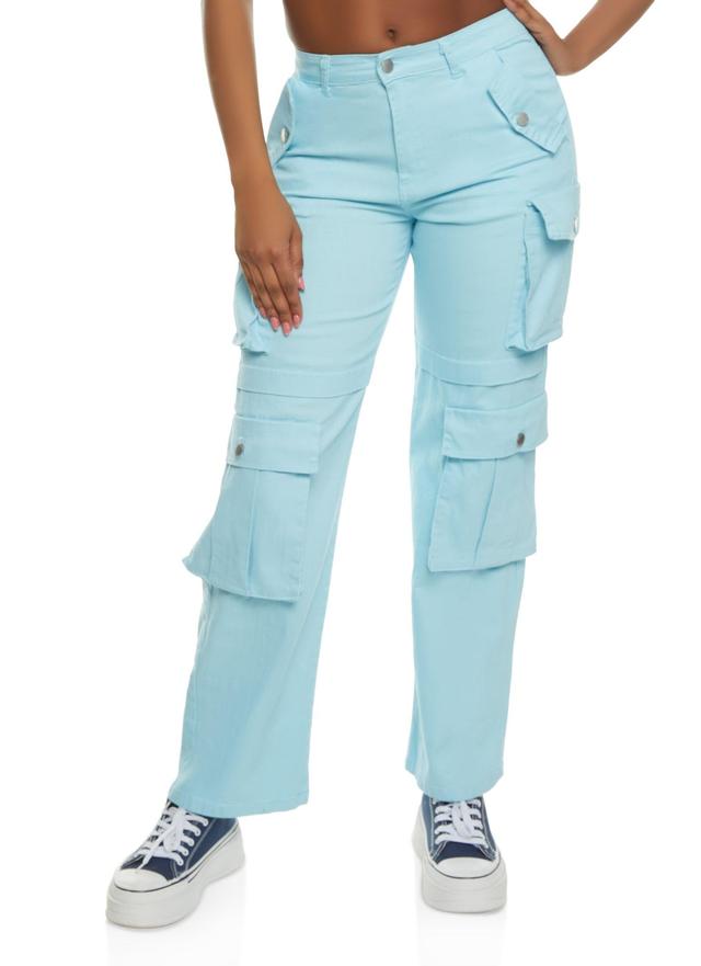 Womens Daisy Four Cargo Pocket Straight Leg Pants Product Image