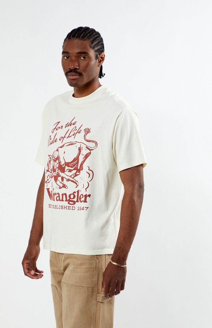 Wrangler Men's x PacSun For The Ride Of Life T-Shirt Product Image