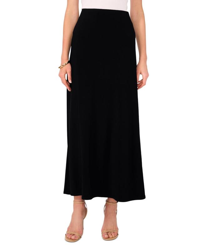 Women's A-Line Side Slit Maxi Skirt Product Image