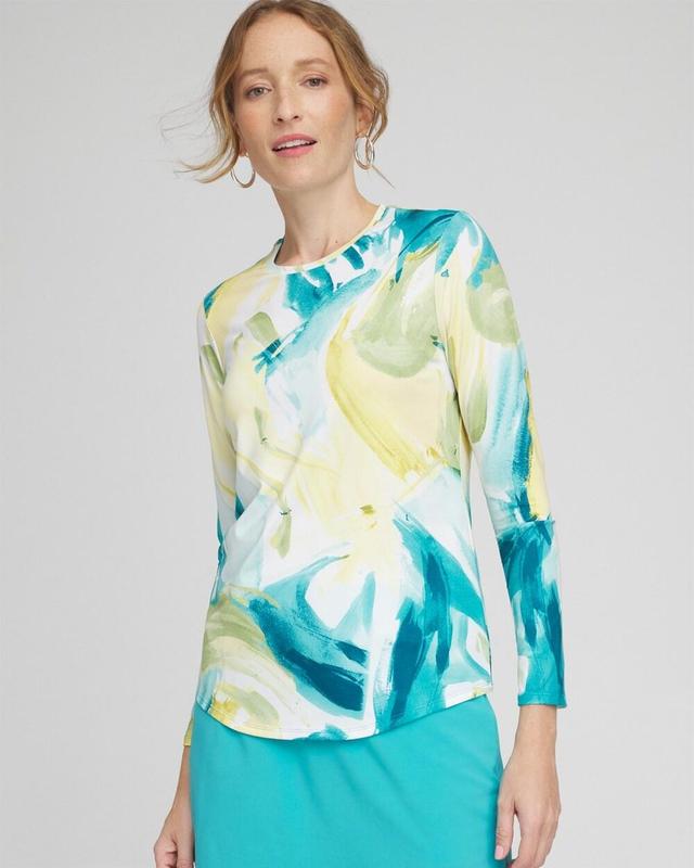 Women's Printed Long Sleeve Top Product Image