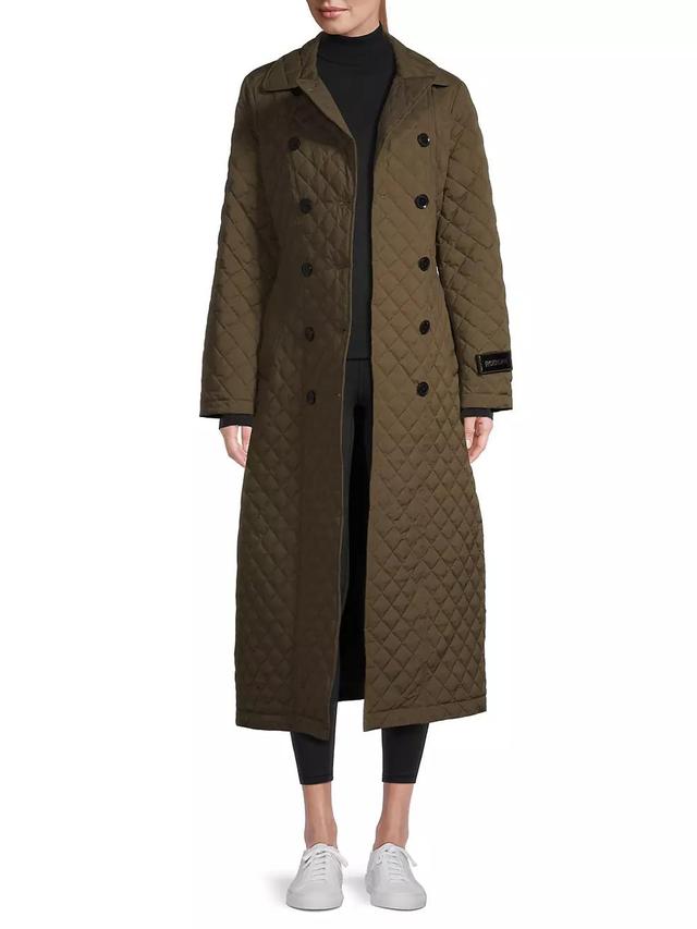 Daisy Quilted Trench Coat Product Image