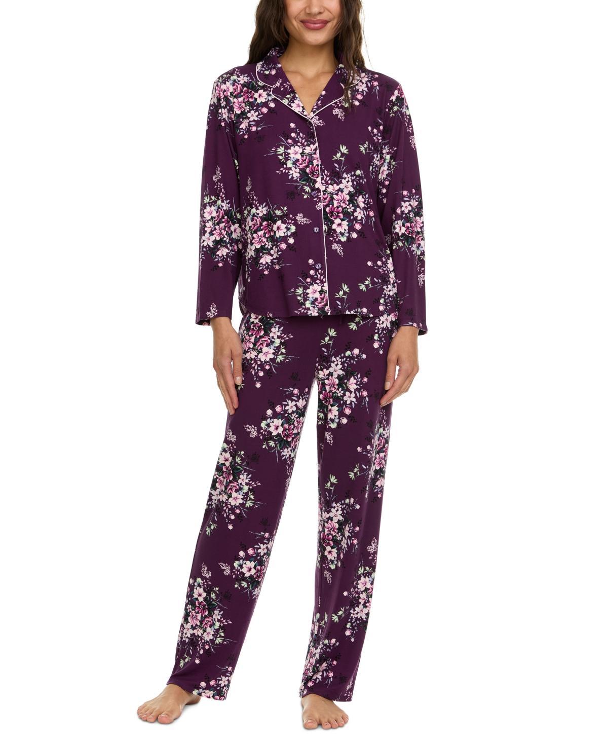 Flora by Flora Nikrooz Womens Lindsey Floral Pajama Set Product Image