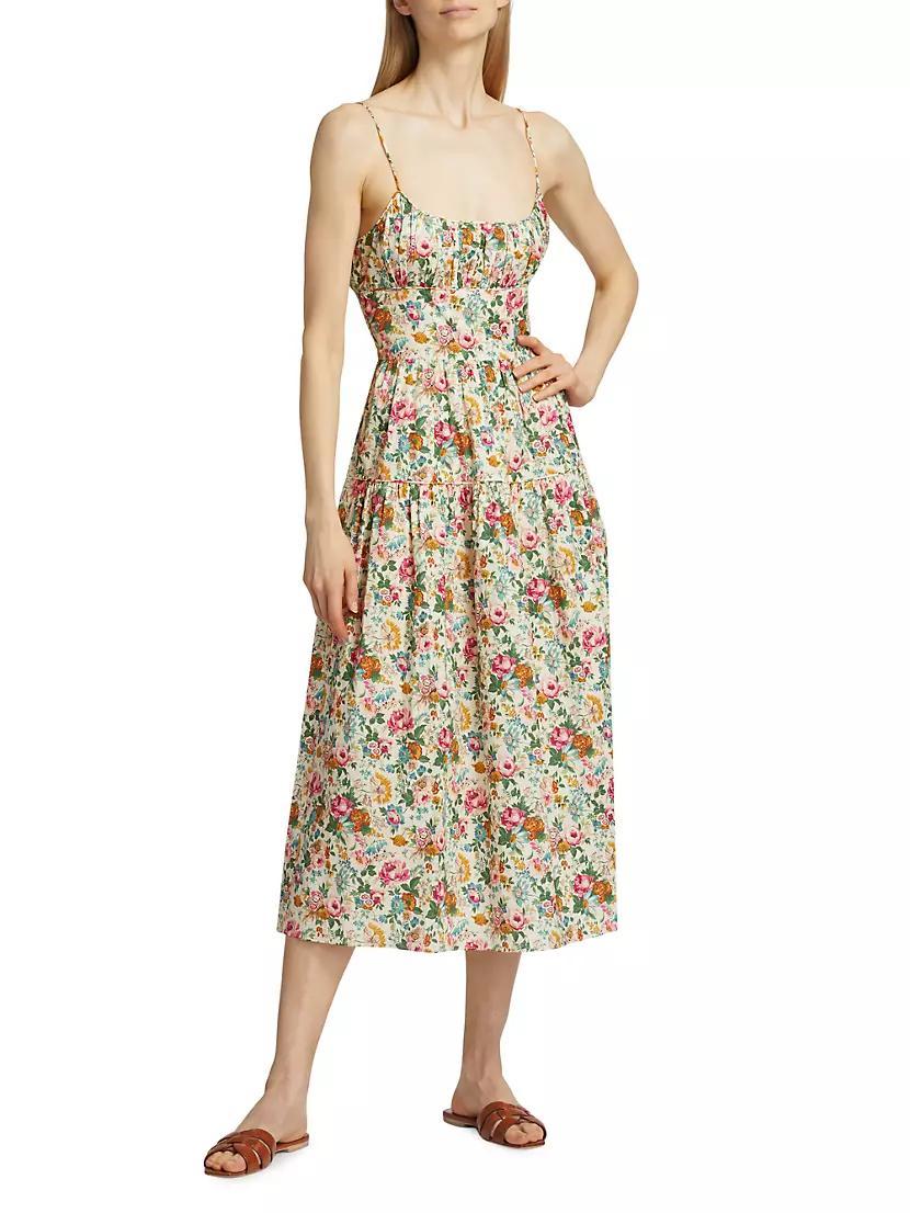 Benoit Liberty-Print Dress Product Image