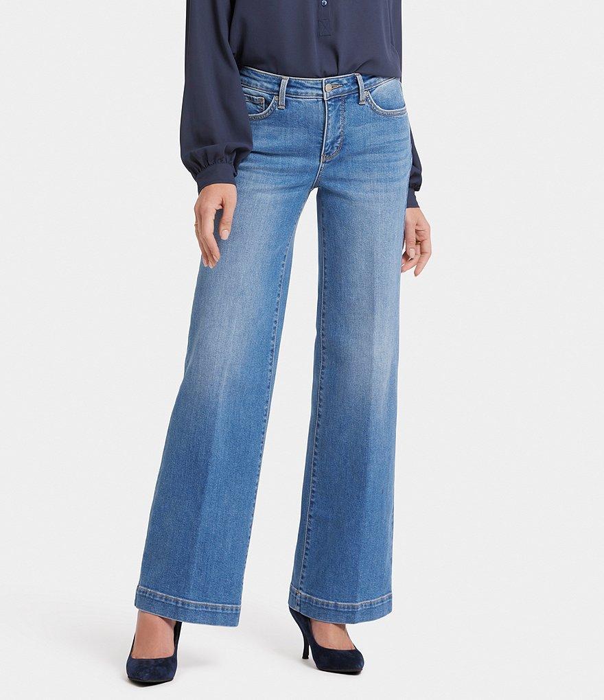 NYDJ Teresa Wide Leg High-Rise Lift Tuck® Jeans Product Image