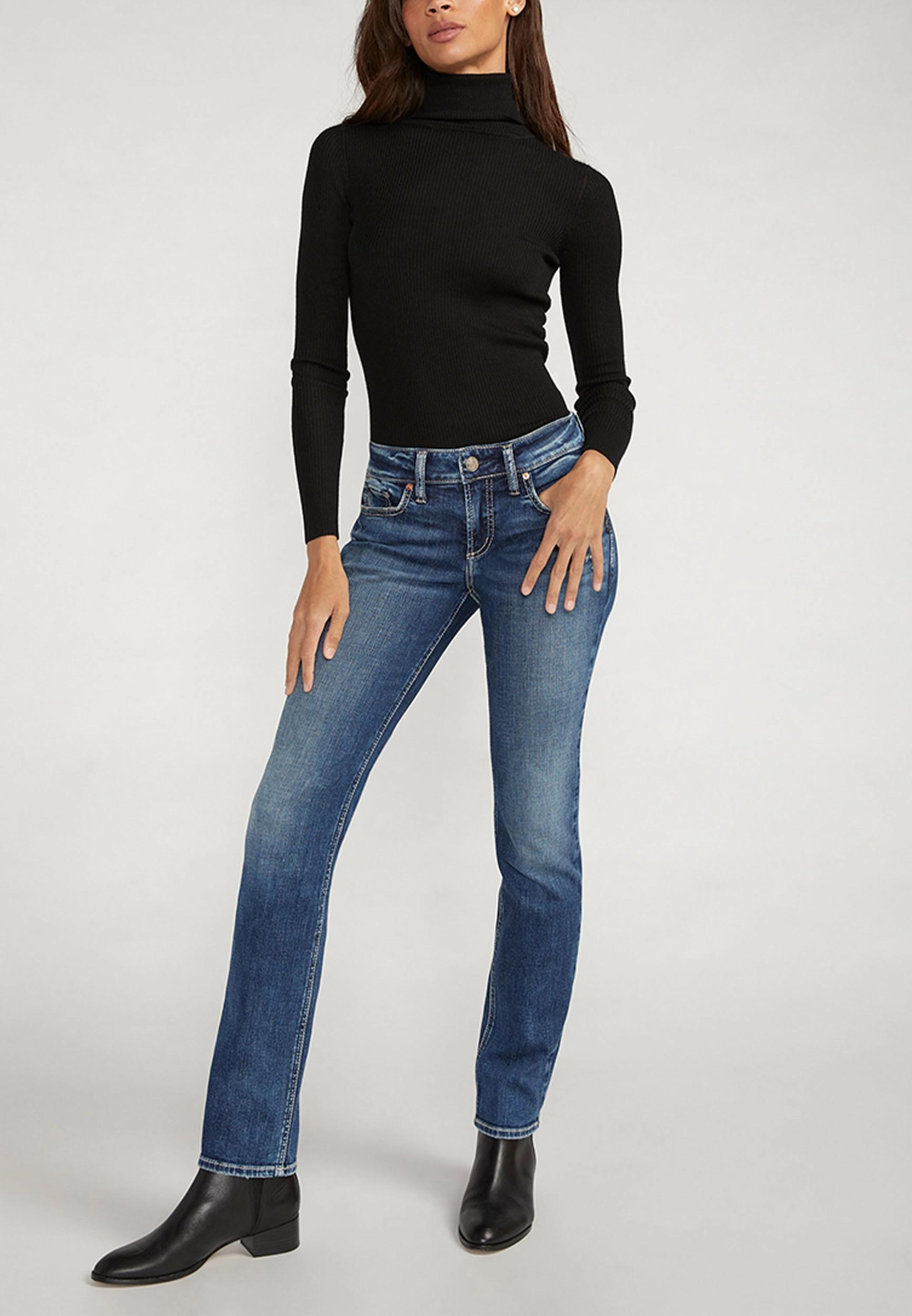 Silver Jeans Co.® Britt Curvy Low Rise Straight Jean product image