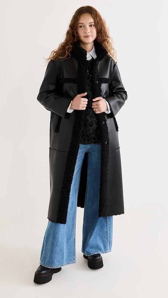 Apparis Tilly Reversible Faux Shearling 2 Coat | Shopbop Product Image