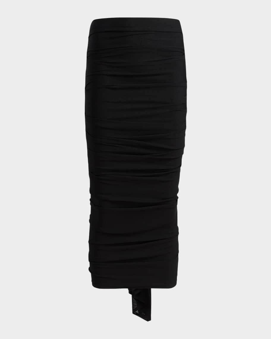 Aura Drape Midi Skirt product image