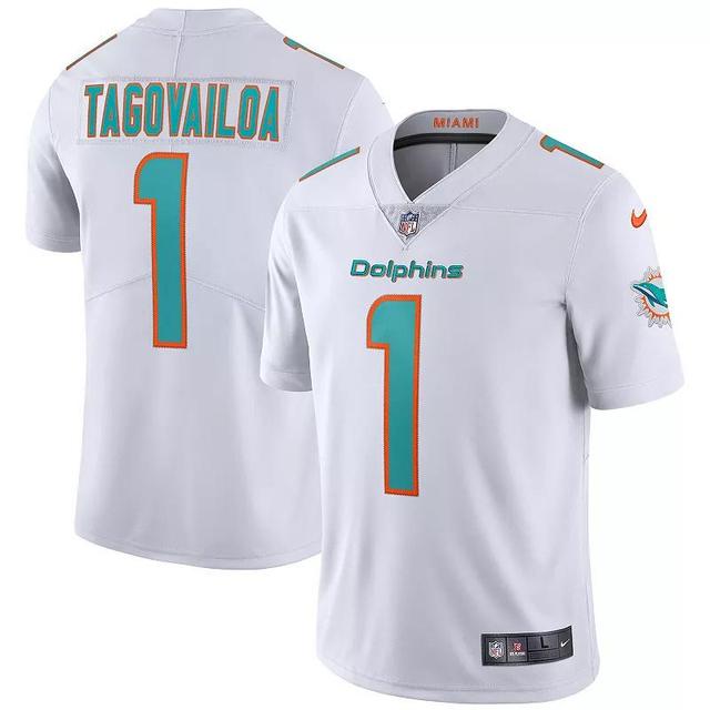 Mens Nike Tua Tagovailoa Miami Dolphins Vapor Limited Jersey Product Image