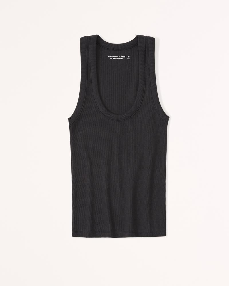 Essential Rib Tuckable Scoopneck Tank Product Image