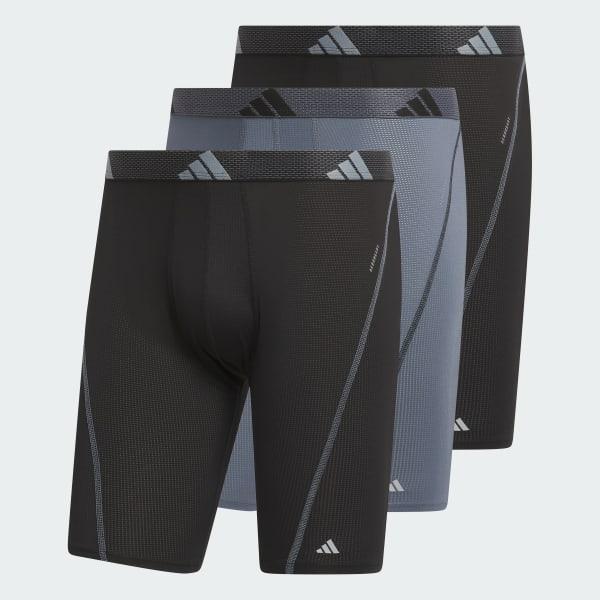 Performance Mesh Graphic Long Boxer Briefs 3-Pack Product Image