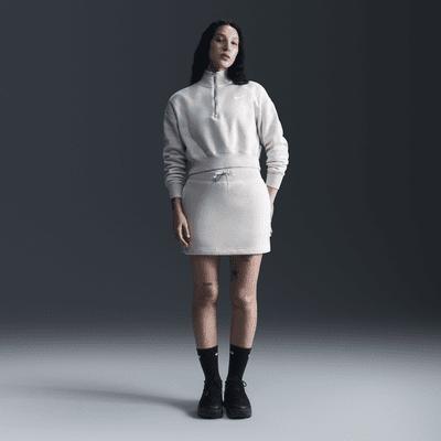 Women's Nike Sportswear Phoenix Fleece Slim Mini Skirt Product Image