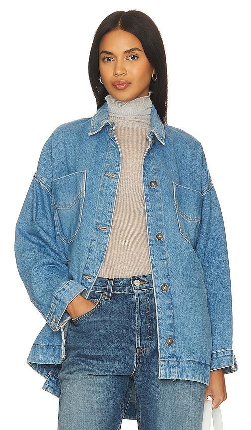 Free People Madison City Denim Jacket Product Image