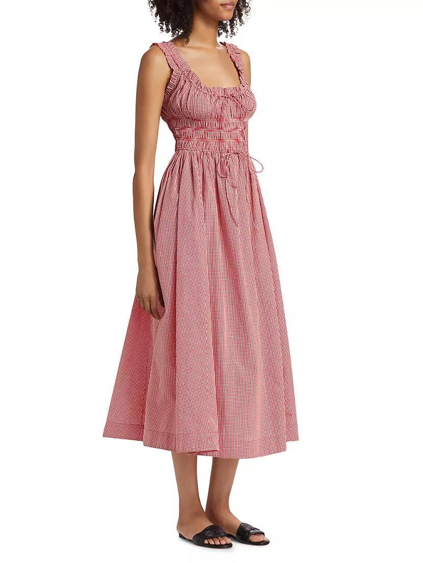 Emmaretta Gingham Cotton Maxi Dress Product Image