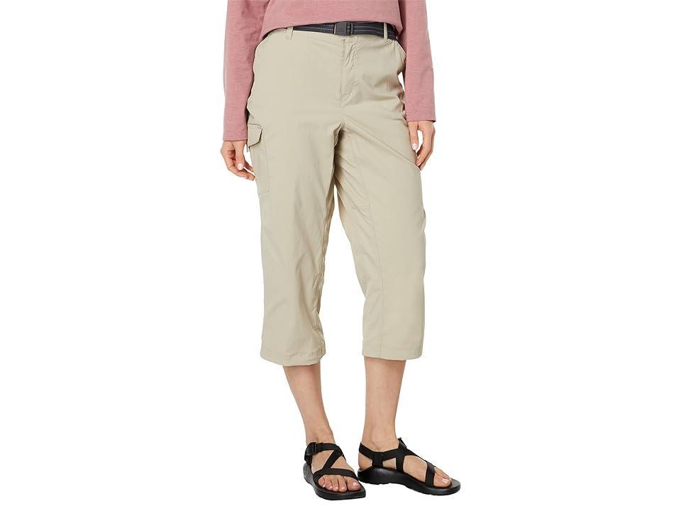 L.L.Bean Tropicwear Woven Capri Pants (Soft Sand) Women's Casual Pants Product Image