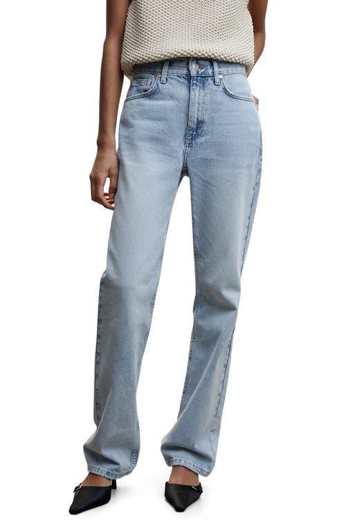 MANGO Straight Leg Jeans Product Image