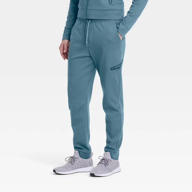 Mens Ponte Jogger Pants - All In Motion Afternoon Blue L Product Image