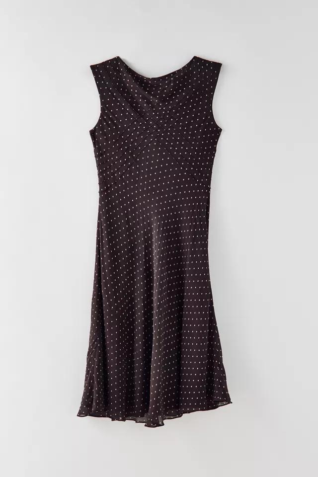 Vintage Polka Dot Maxi Dress Product Image