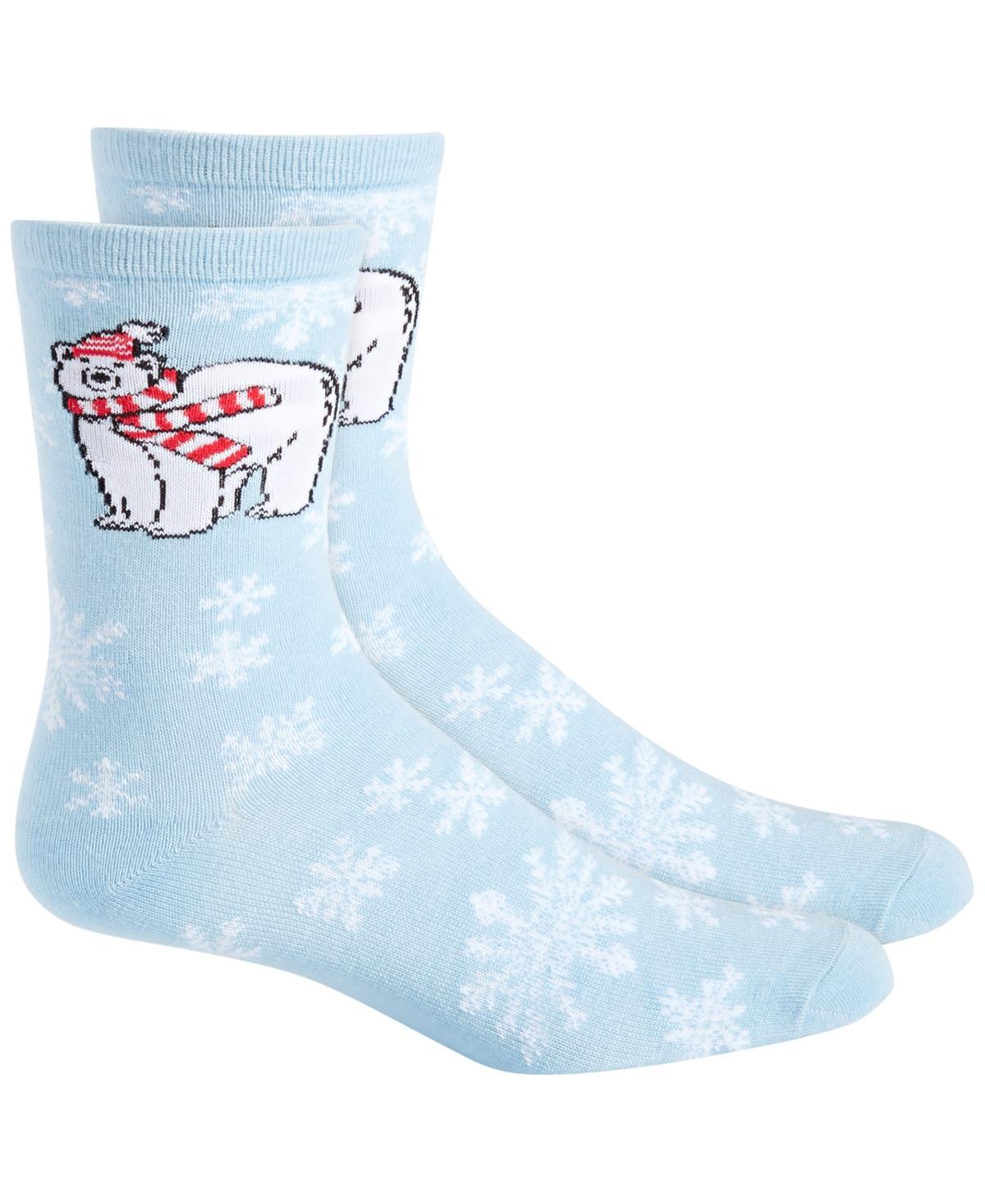 Holiday Lane Womens Holiday Crew Socks, Created for Macys Product Image