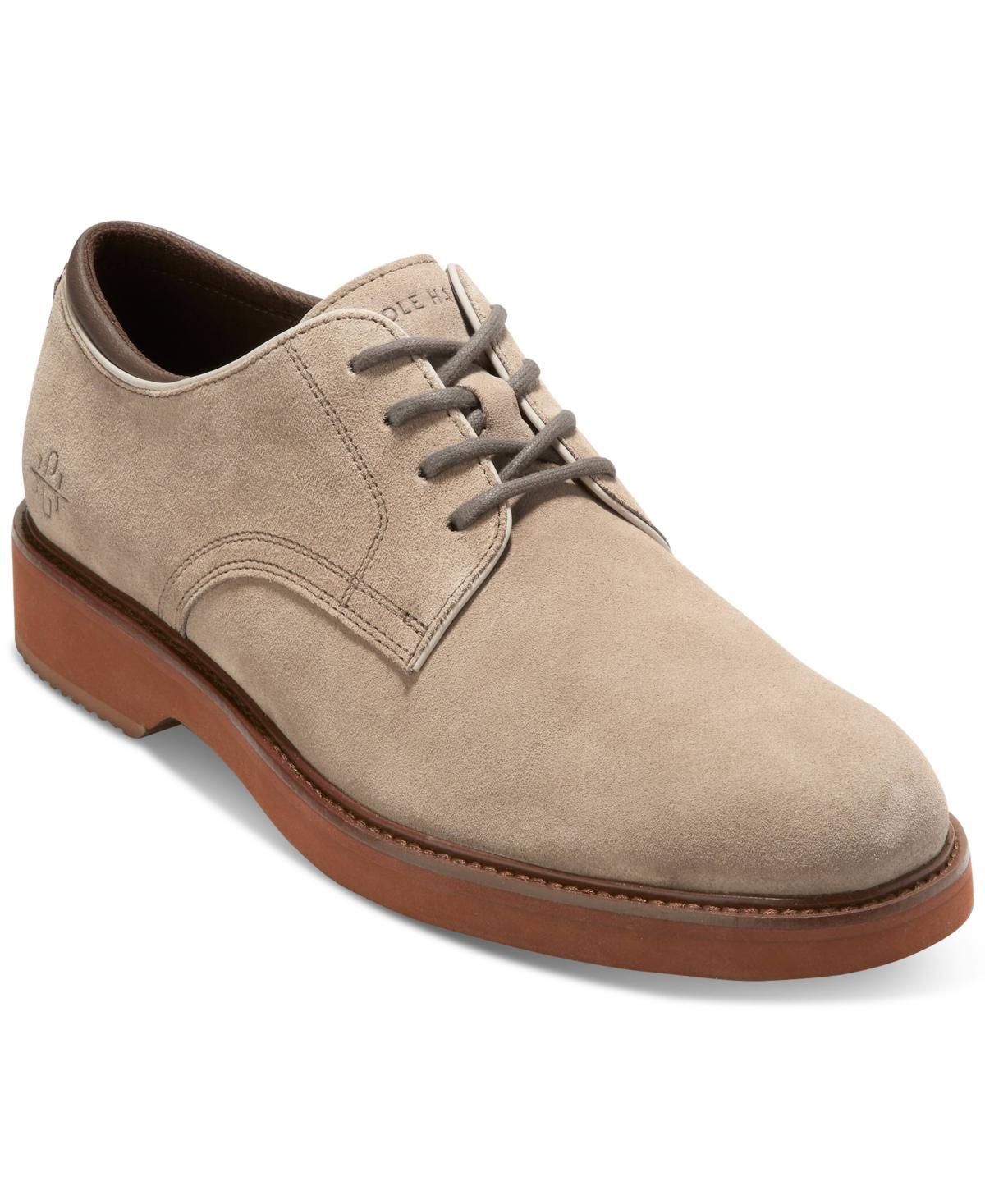 Cole Haan Mens American Classics Montrose Plain Toe Oxford Dress Shoe - Ch Dark Latte Suede Product Image