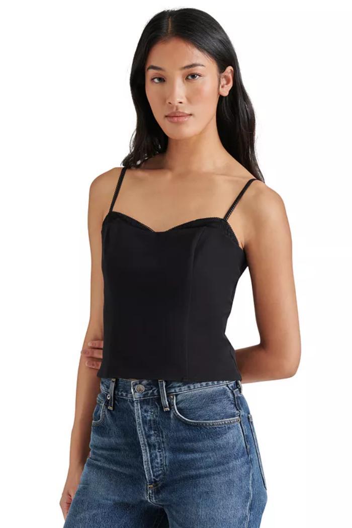 Cooper Corset Top- Black Product Image