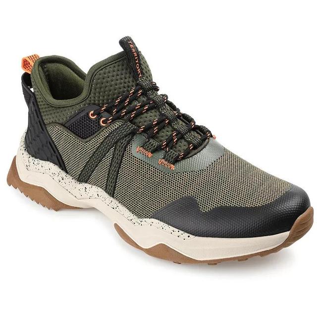 Territory Sidewinder Mens Waterproof Knit Trail Sneakers Product Image