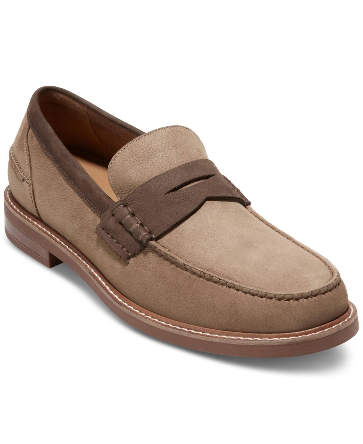 Cole Haan Mens Pinch Prep Suede Penny Loafers Product Image