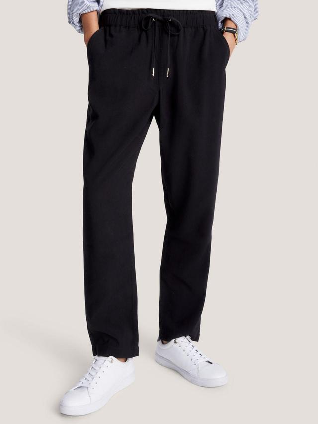 Tommy Hilfiger Women's Tapered Viscose Jogger Product Image