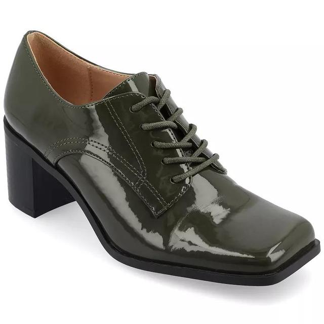 Journee Collection Tru Comfort Foam Sylvan Womens Oxford Block Heels Product Image