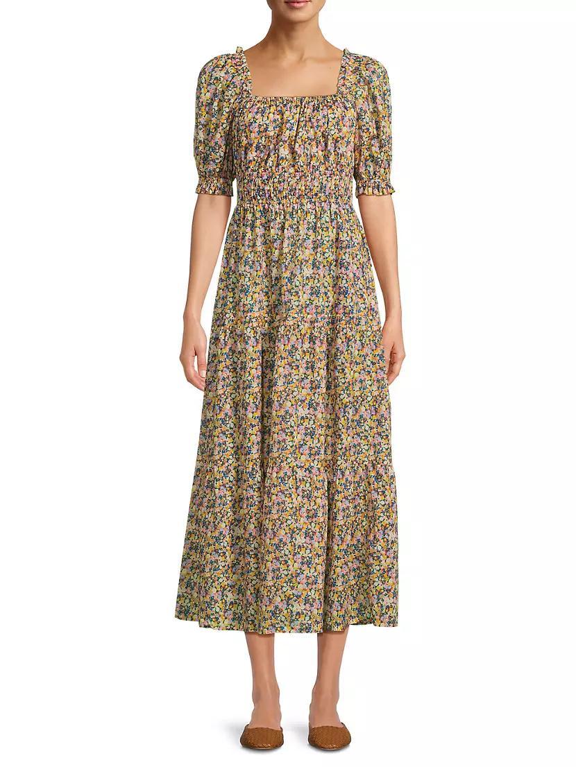 Marguerite Tiered Floral Dress Product Image