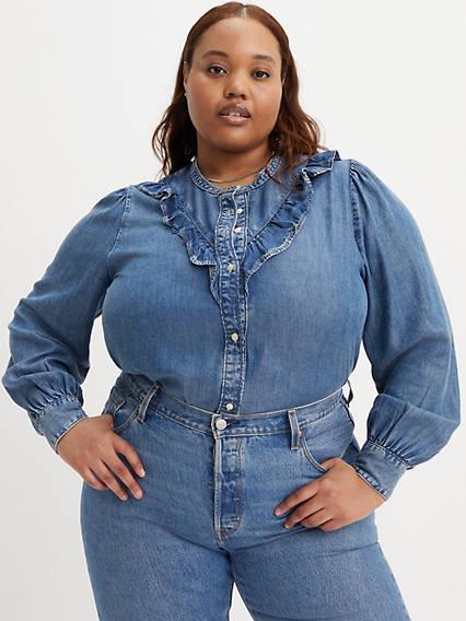 Carinna Blouse (Plus Size) Product Image