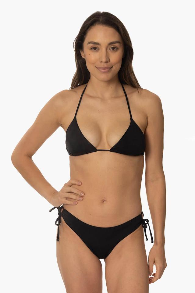 Trestles Bikini Bottom - Black Female Product Image