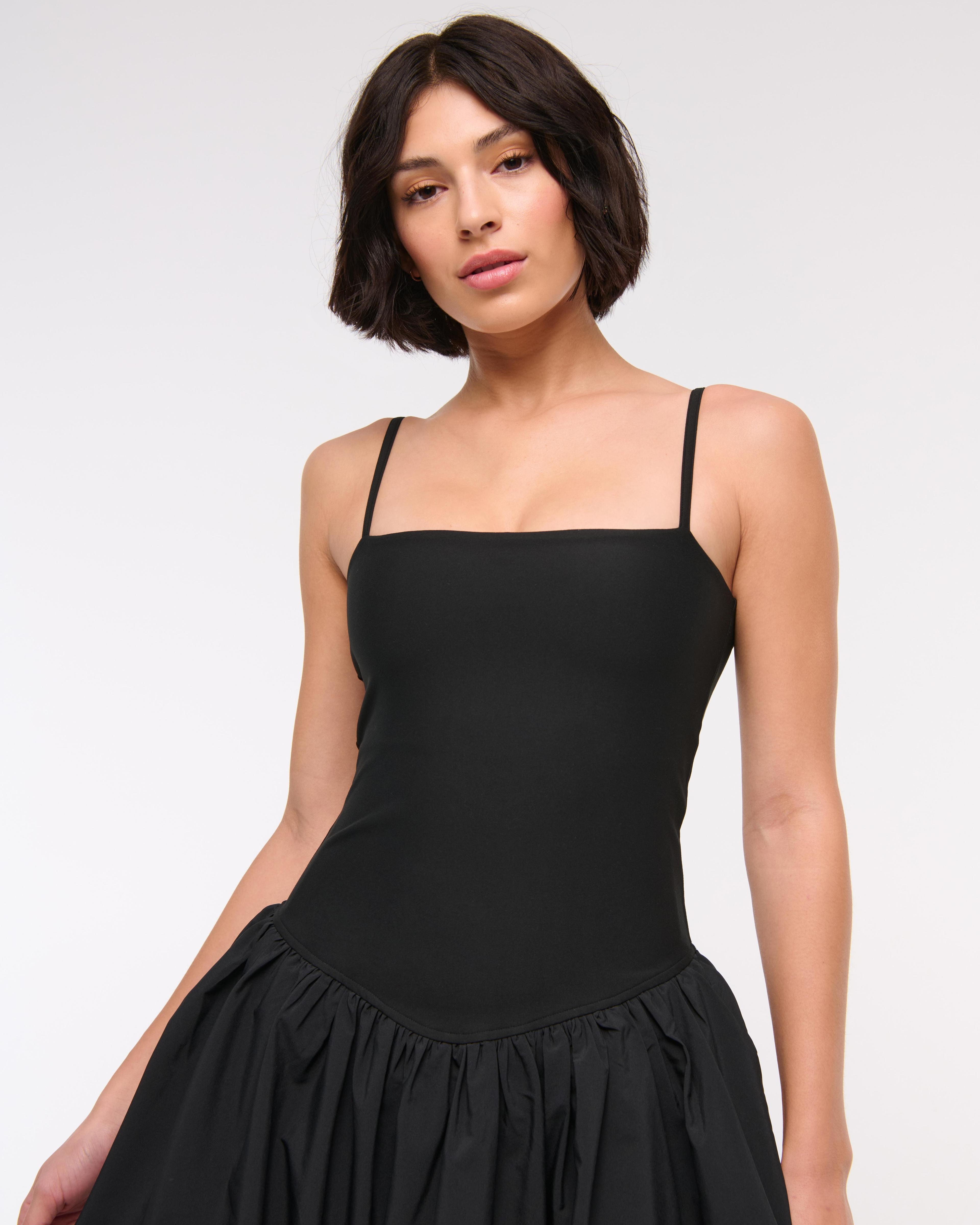 YPB sculptLUX Bubble Hem Mini Dress Product Image