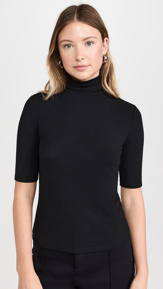 Vince Elbow Sleeve Turtleneck | Shopbop Product Image