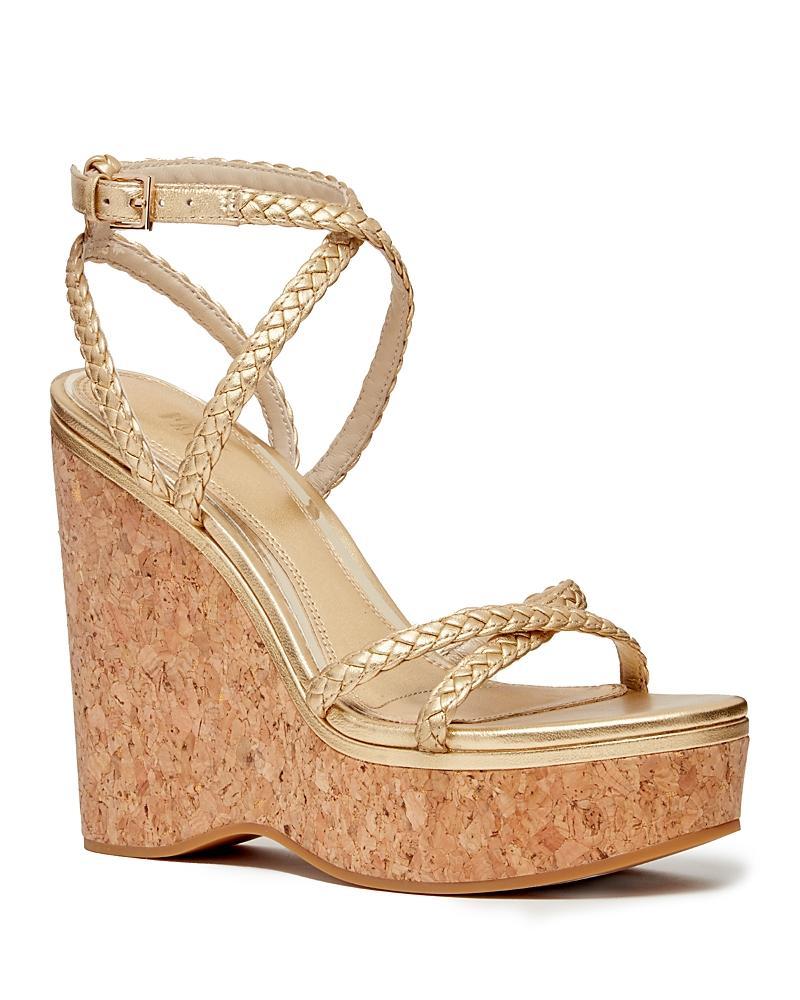 PAIGE Hazel Ankle Strap Platform Wedge Sandal Product Image