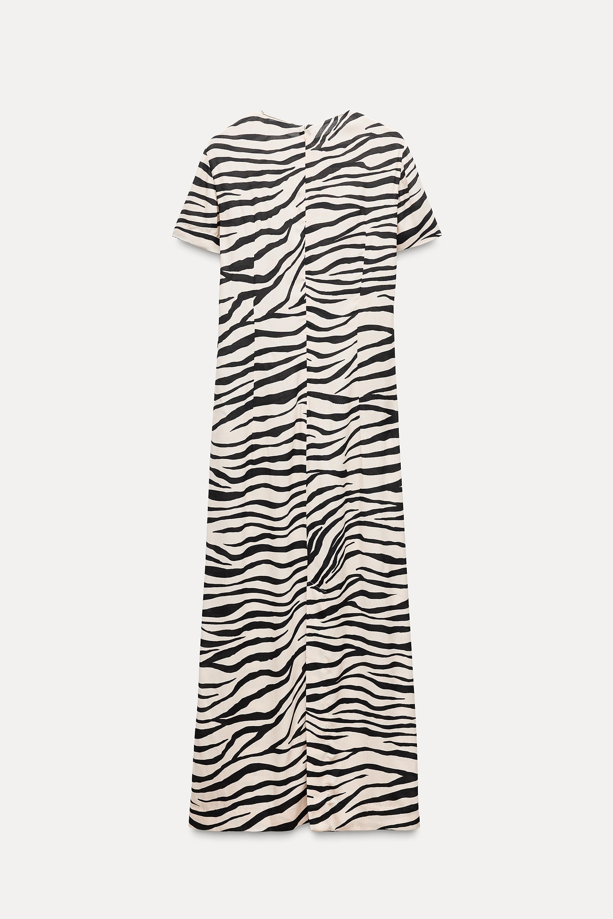 ANIMAL PRINT DRESS ZW COLLECTION Product Image