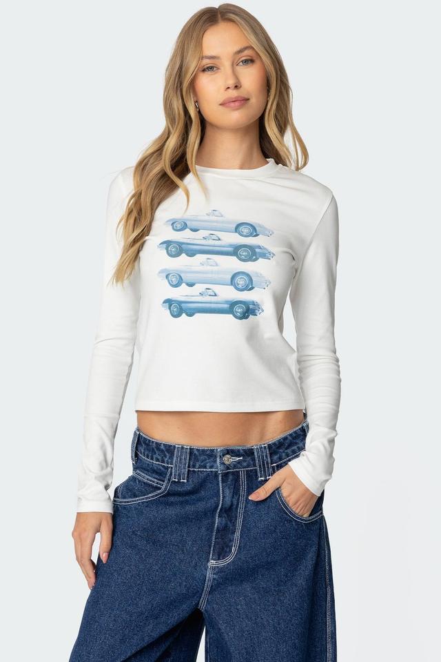 Car Club Long Sleeve T Shirt Product Image