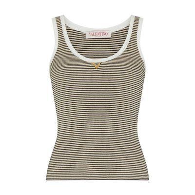 Plain Cotton Top In Off-white Product Image