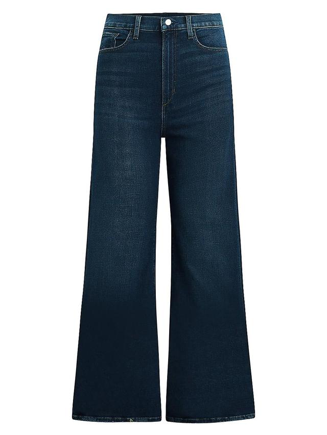 Womens Mia Stretch Wide-Leg Jeans Product Image