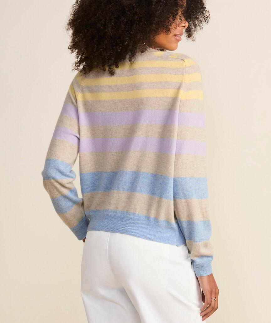 Cashmere Cropped Crewneck Sweater Product Image