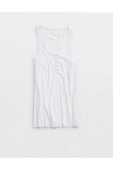 Aerie No BS Henley Tank Top Women's Product Image