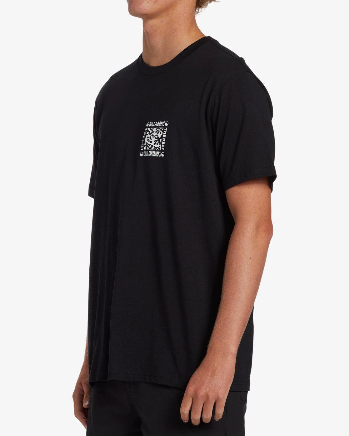 Coral Gardeners Horizon T-Shirt - Black Male Product Image