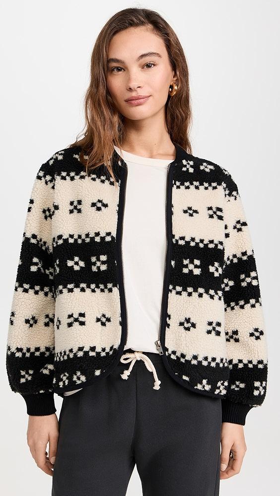 THE GREAT. The Plush Bomber | Shopbop Product Image