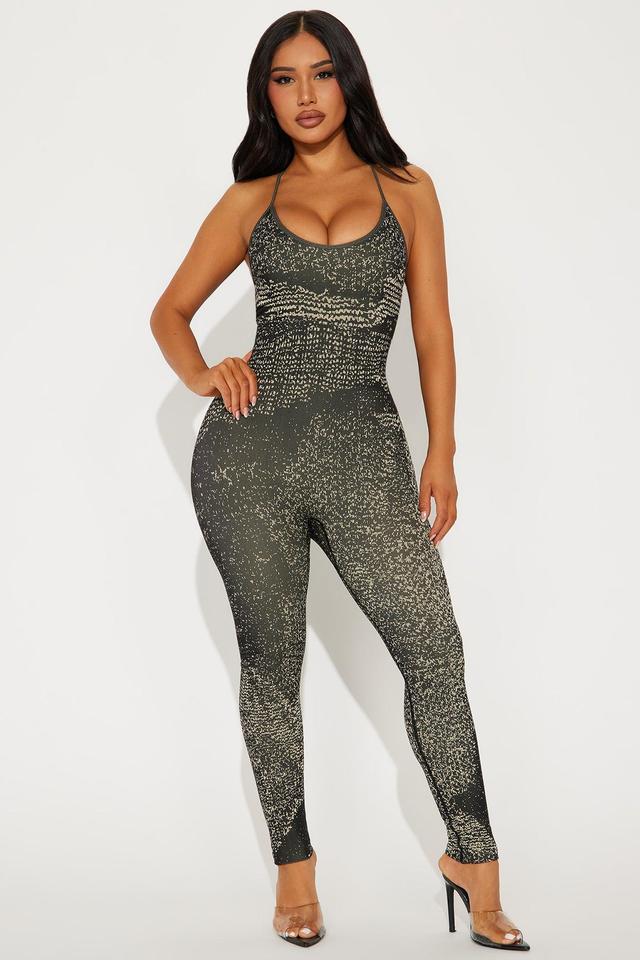 Get Right Active Jumpsuit - Black/combo Product Image