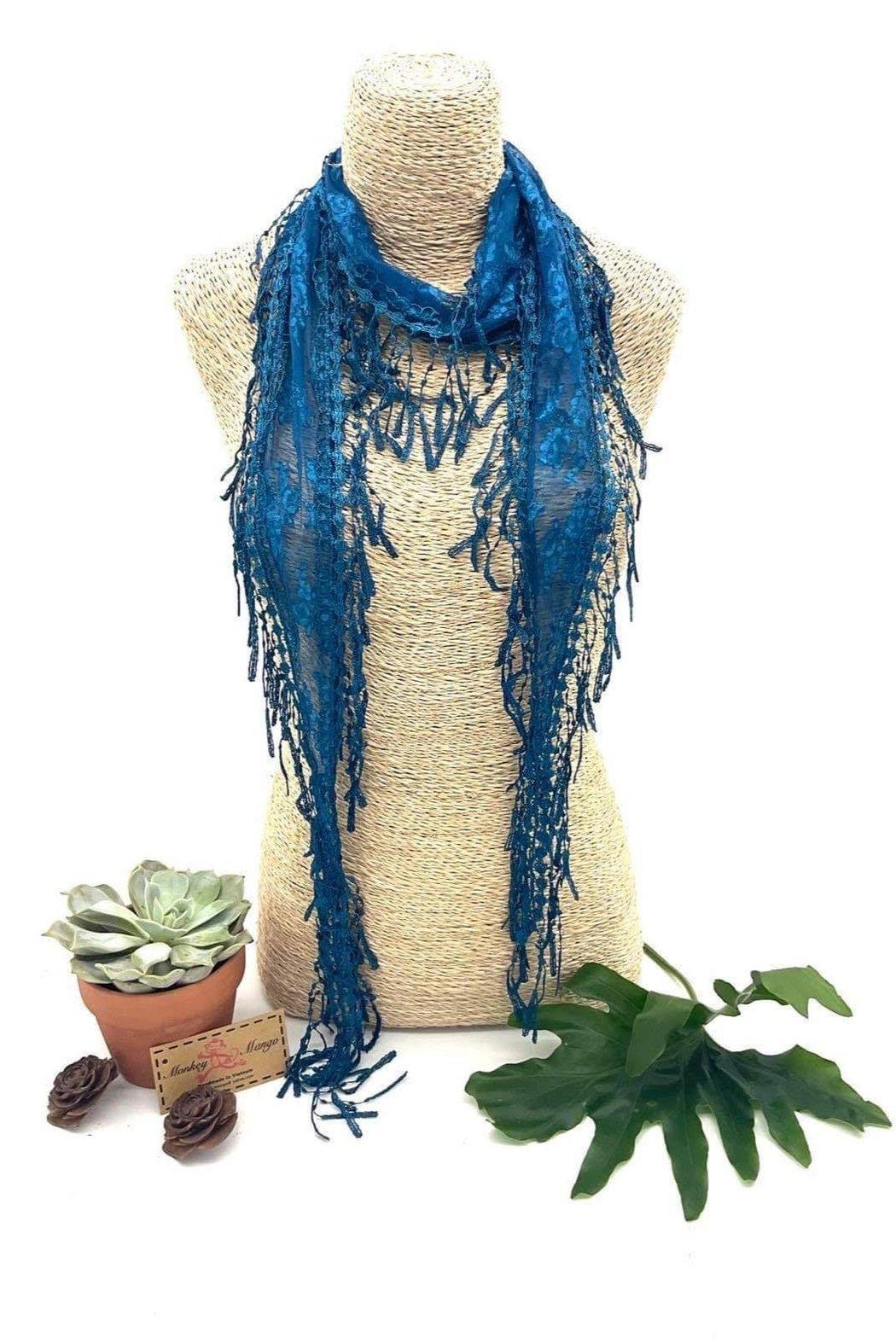 Floral Lace Scarf Female Product Image