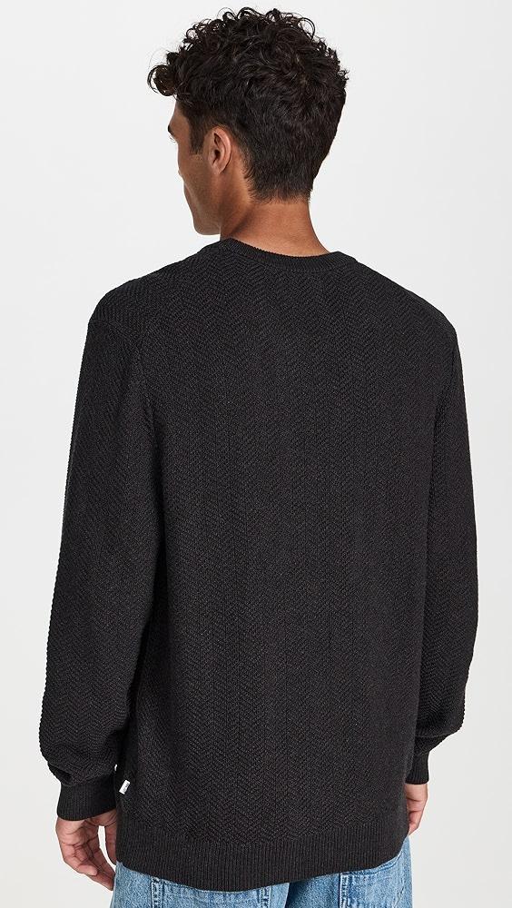 NN07 Pete Herringbone Crewneck Sweater | Shopbop Product Image