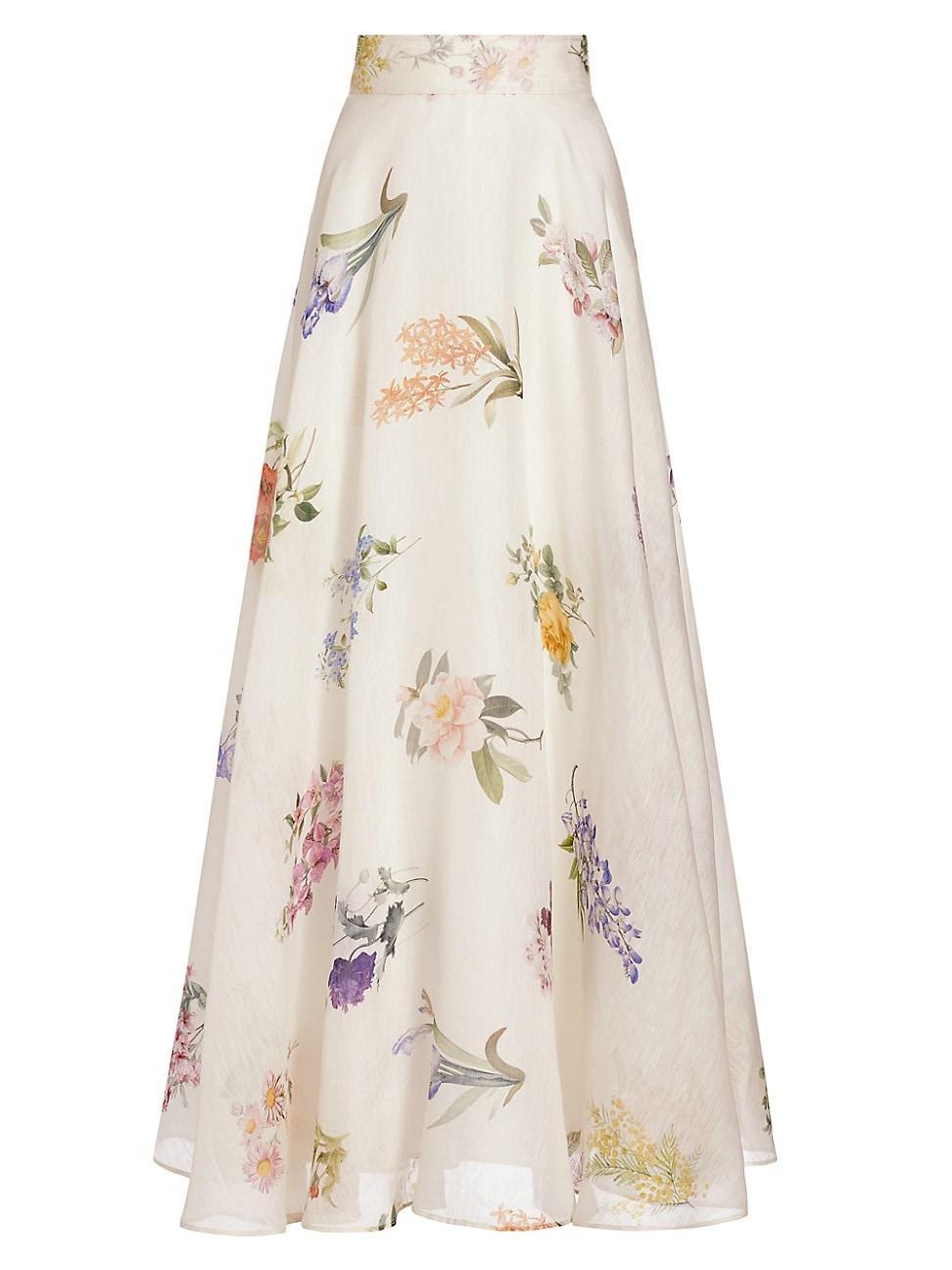 Natura Floral Maxi Skirt Product Image