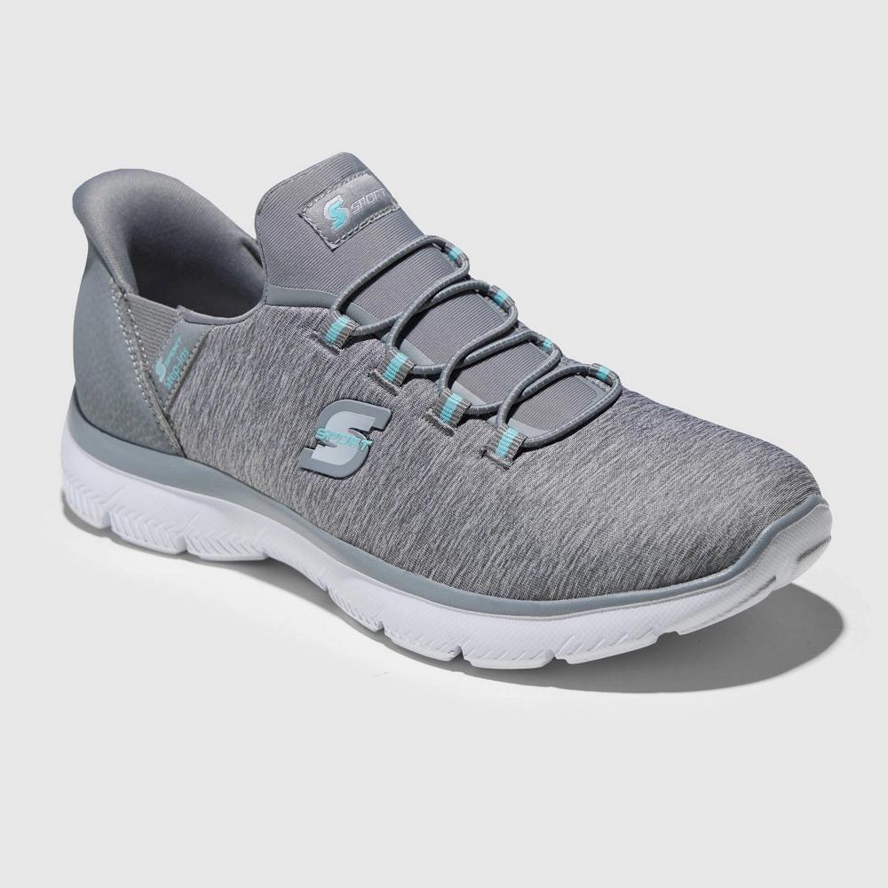 S Sport By Skechers Women's Syrka Step-Ins Sneakers - Gray 9.5 Product Image