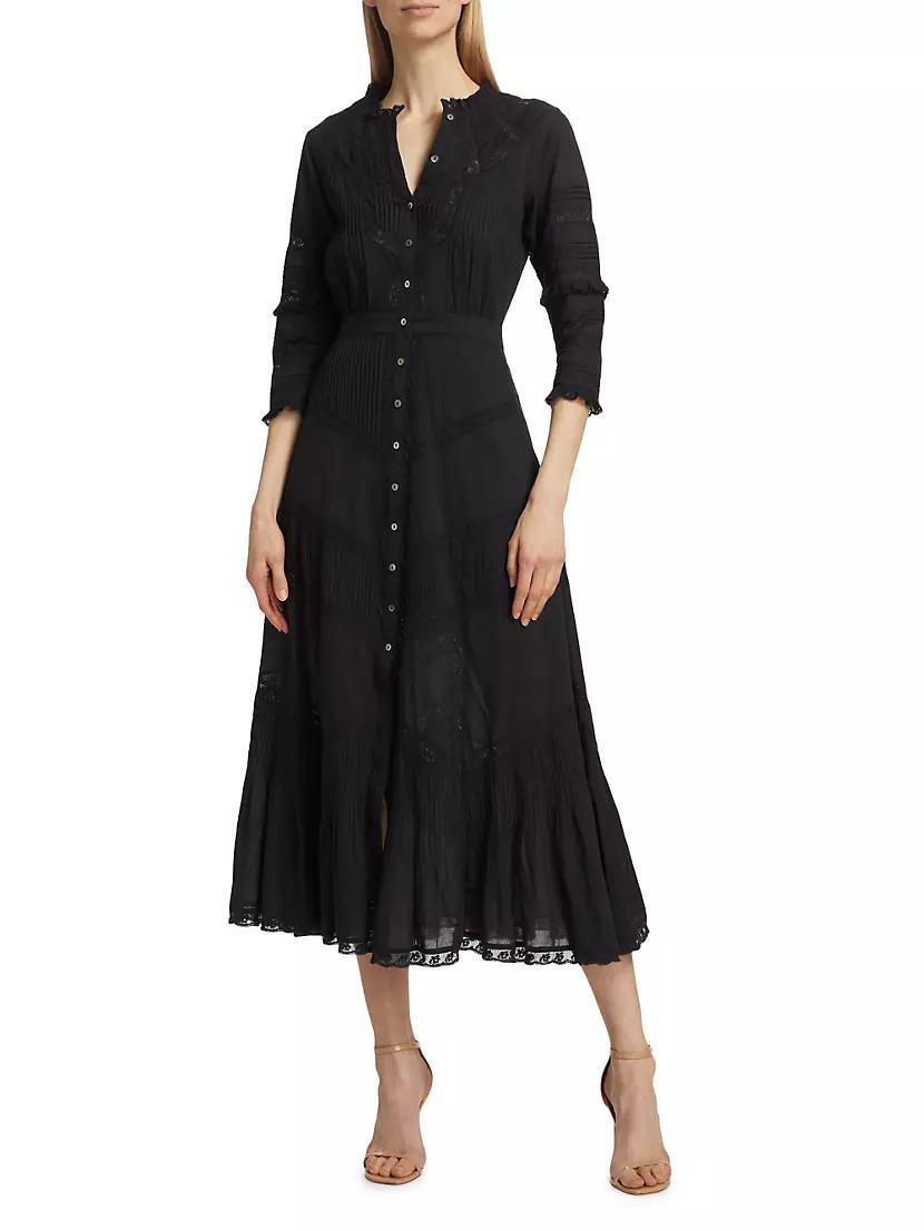 Tansu Lace-Trim Midi-Dress Product Image